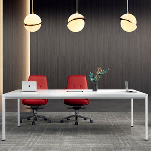 VOFFOV® Rectangular Meeting Table While