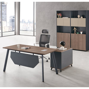 VOFFOV® Executive Desks with Side Tables