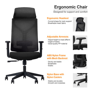 Ergonomic Mesh Executive Chair
