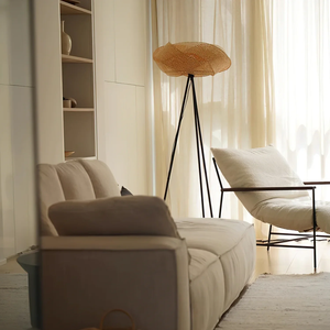VOFFOV®Bamboo Floor Lamp , No Bulb