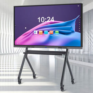 Interactive Whiteboard 4K HD 55" Touchscreen All-in-One Digital Display Board (Board+Stand)