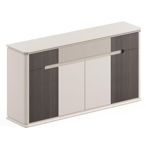 Lateral Office Filing Cabinet with Doors Printer Stand