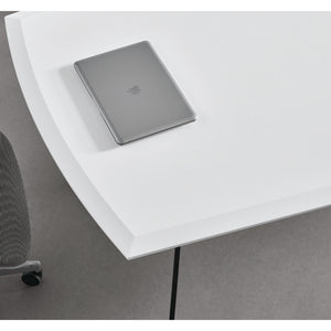 86" Modern Executive Ergonomic Conference Table With Cable Management