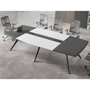 126" Large Conference Table Rectangle Meeting Podcast Table