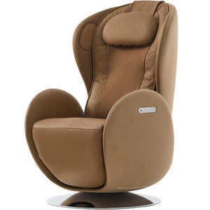 Nouhaus Luna Full Body Massaging Zero-Gravity Leisure Recliner Dark Caramel