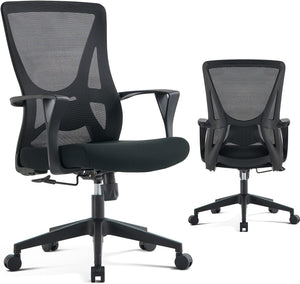 VOFFOV® Computer Chair Swivel Task Chair with Lumbar Support