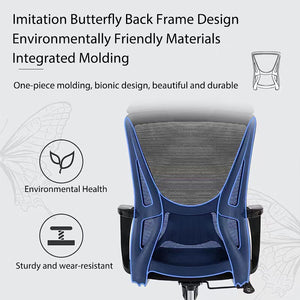 VOFFOV® Computer Chair Swivel Task Chair with Lumbar Support