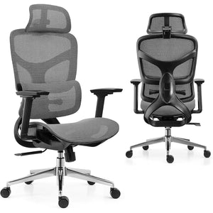 VOFFOV® Executive Office Chair with Dynamic Lumbar Support