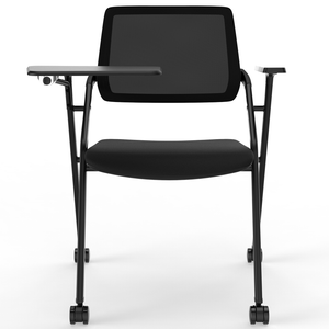 VOFFOV® Folding Training Chair with Writing Pad&Wheels