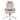 High-Back Ergonomic Executive Office Chair with Adjustable Headrest, Beige