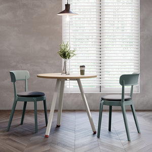 VOFFOV® Round Coffee Table Wood Dining Table
