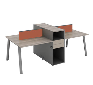 4 Person Workstation Benching Desk LI-643B-28