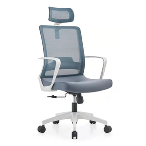 VOFFOV® Home Office Swivel Lift High Mesh Chair with Headrest
