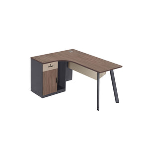 L-Shaped Workstation Kit, Left Hand