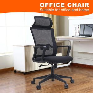 VOFFOV® High Back Ergonomic Chair with Headrest