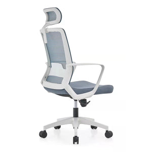VOFFOV® Home Office Swivel Lift High Mesh Chair with Headrest