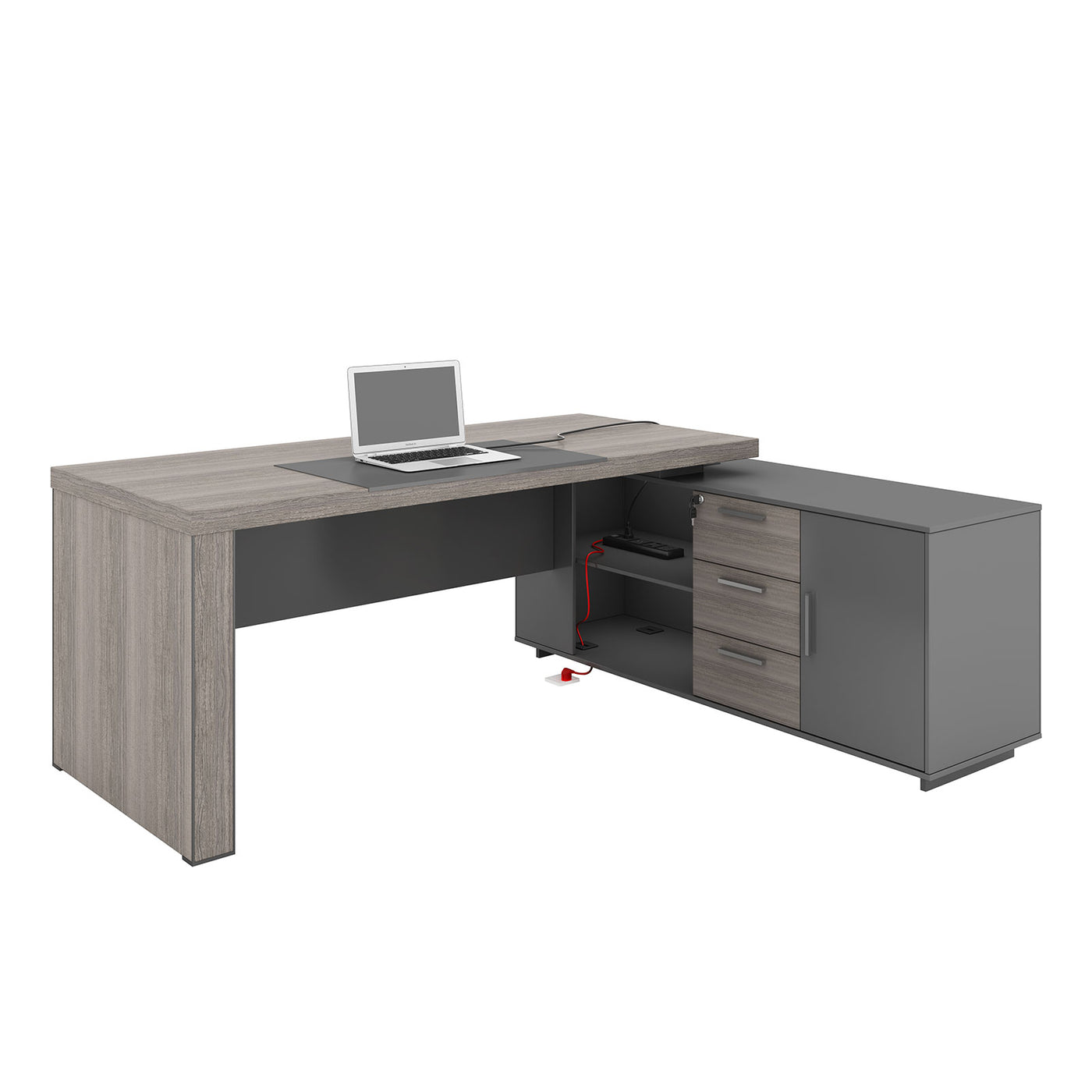 Executive corner deals desk