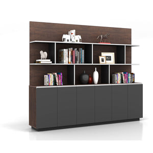 3 Shelf Wide Standard Bookcase MP-2001