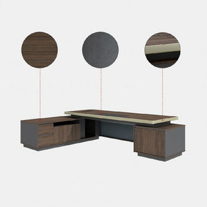 Reversible L-Shaped Executive Desk AJG-01D24-1