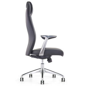 VOFFOV® Big & Tall PU Leather Executive Office Computer Desk Chair Black