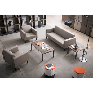 VOFFOV® Small Square Coffee Tables for Office Room Home Office