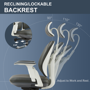 VOFFOV® Butterfly Super Ergonomic Executive Leather Chair