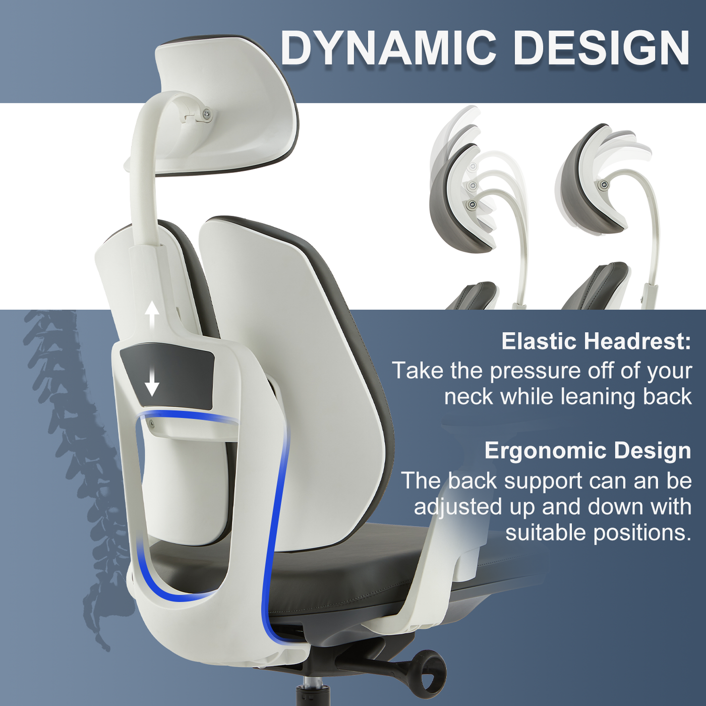 Posture executive leather office chair deals