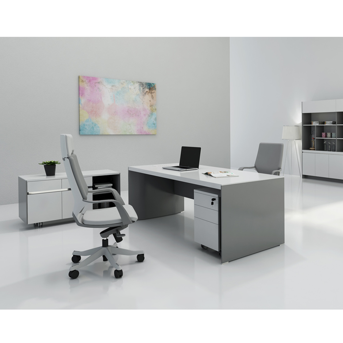Executive Desk JS-111 (Whitout Side Table)