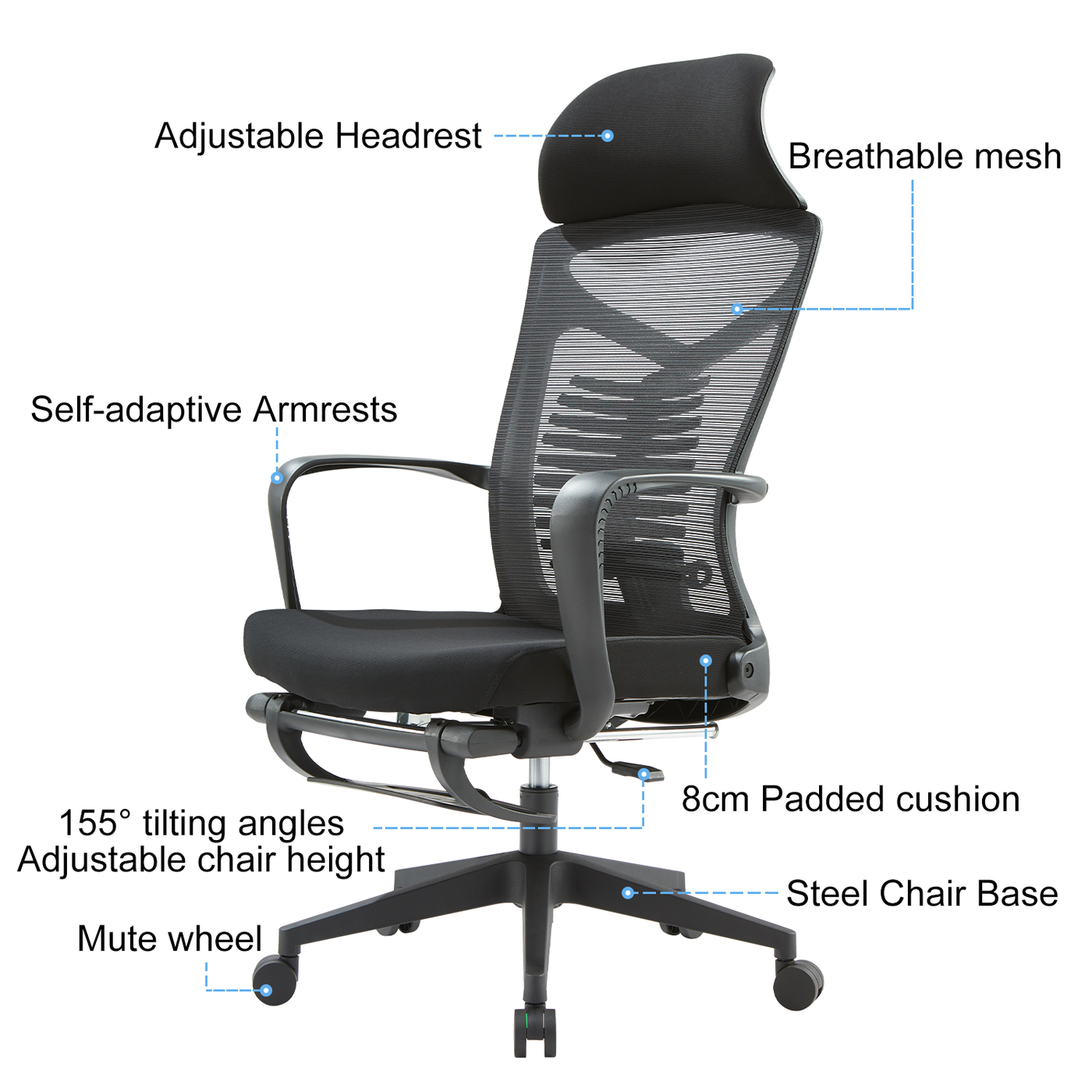 Ergonomic back cheap support for chair