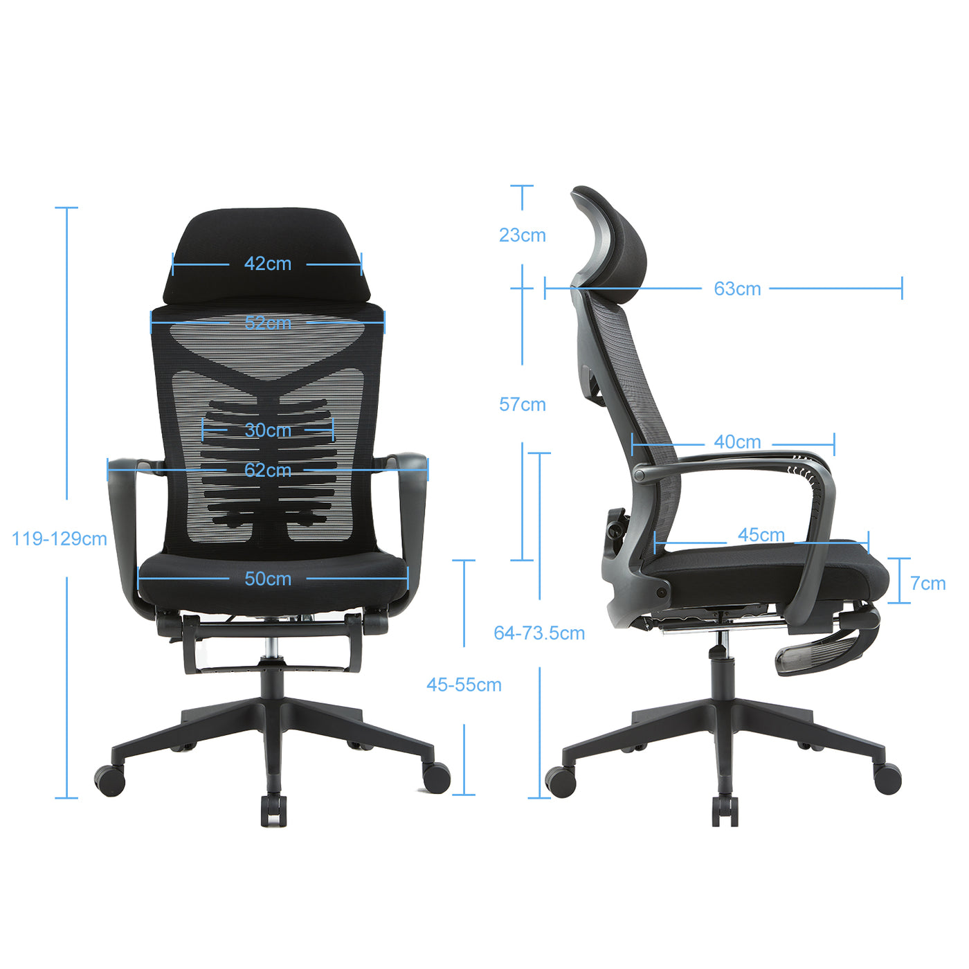 Office chairs orthopedic support best sale