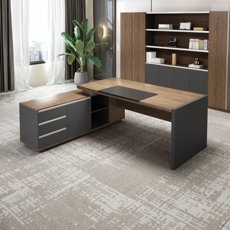 L shaped cheap table desk