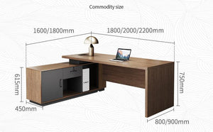 L Shape Executive Desk OS-106-18