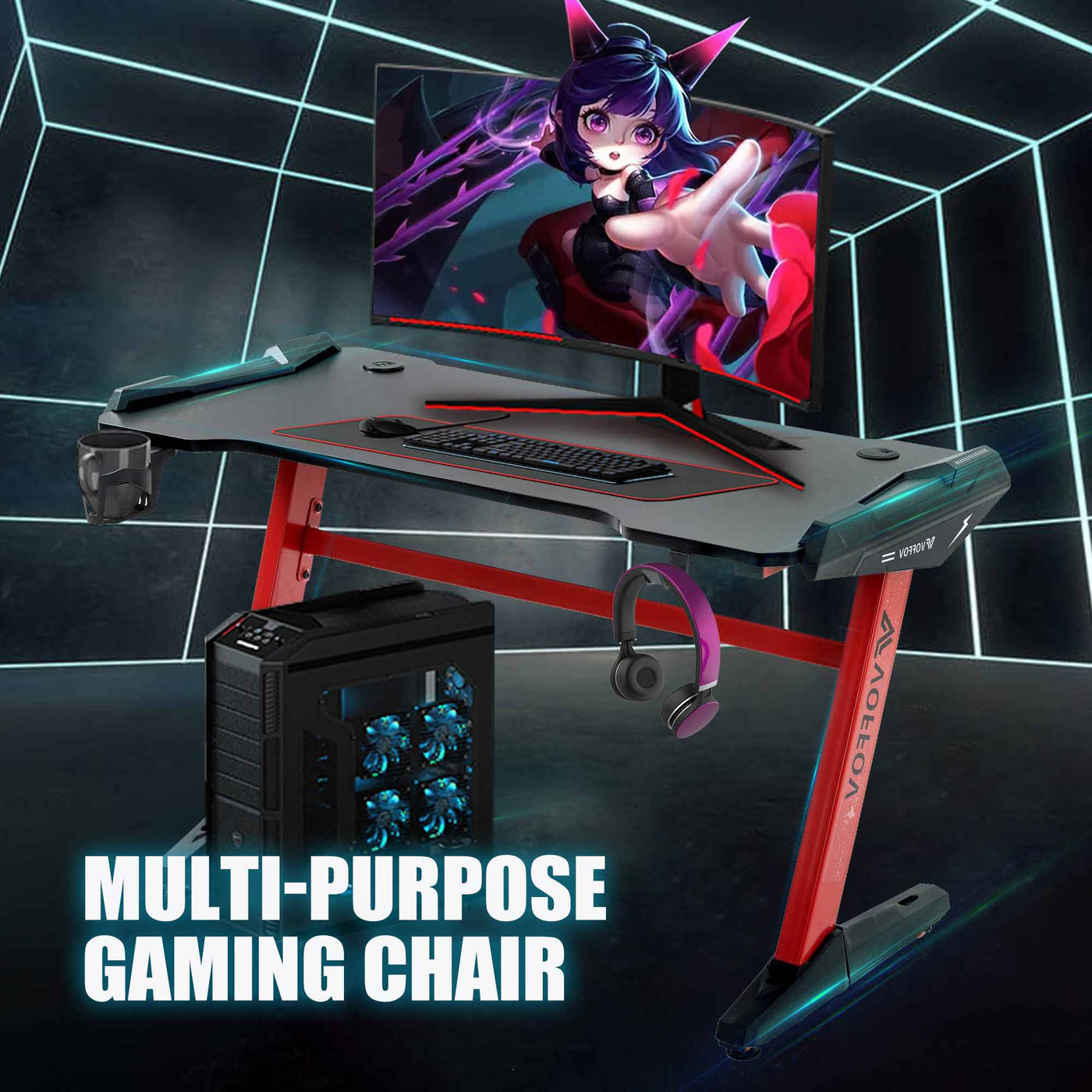 Gtracing gaming desk top